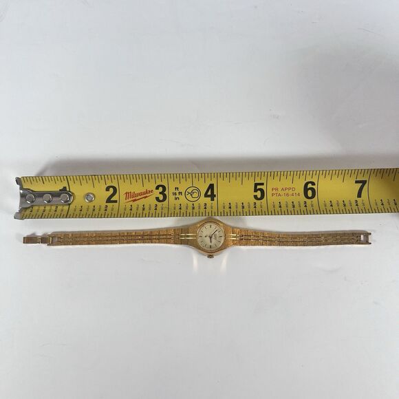 Citizen Quartz Women's Gold-Toned Elegant Watch Vintage And Elegant (Untested) - Picture 6 of 7